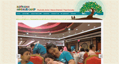 Desktop Screenshot of kimskidscamp.com